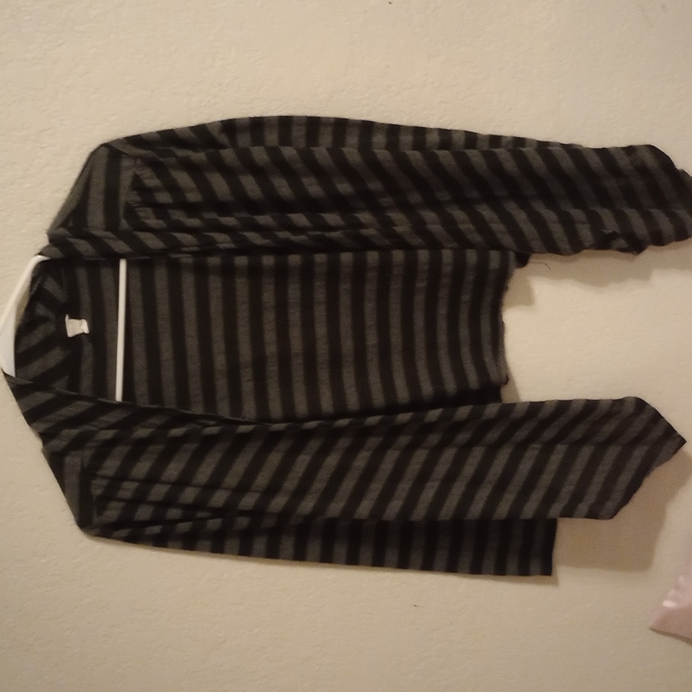 Striped cardigan